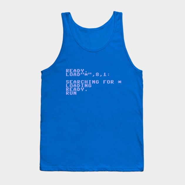 Commodore 64 - C64 - Boot Screen - Version 3 Tank Top by RetroFitted